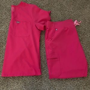 FIGS Limited Edition Breast Cancer Awareness Set